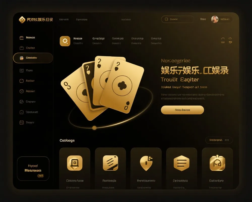 游戏推荐与分类展示示意图